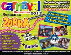 carnaval diamantina 2012