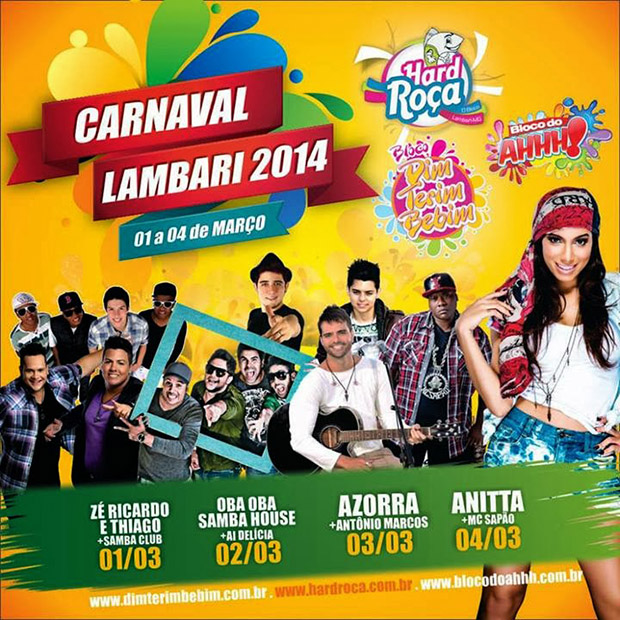 Carnaval em Lambari 2014